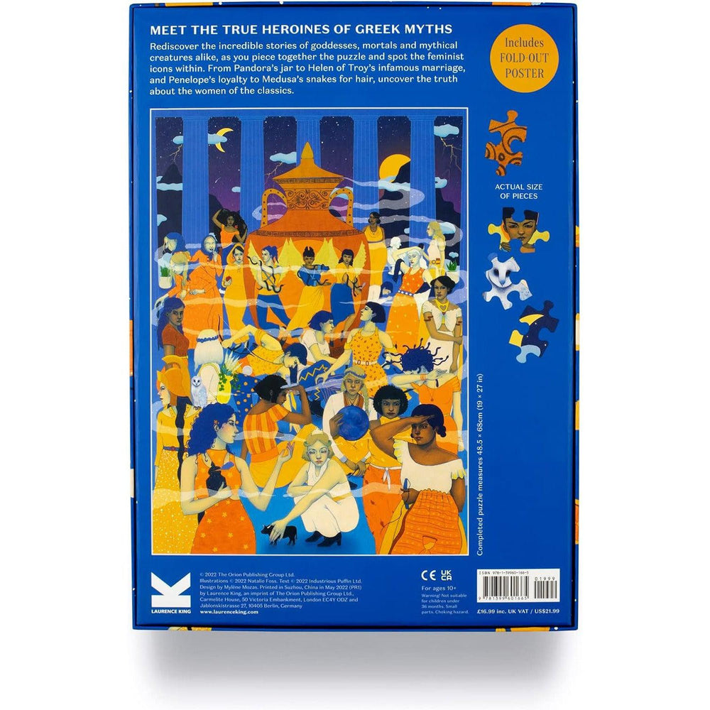 The Real Women of Greek Myths 1000 Piece Jigsaw Puzzle Laurence King (ONLINE ORDER ONLY)