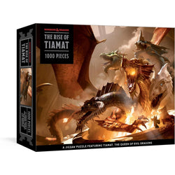 The Rise of Tiamat Dungeons & Dragons 1000 Piece Jigsaw Puzzle Potter (ONLINE ORDER ONLY)