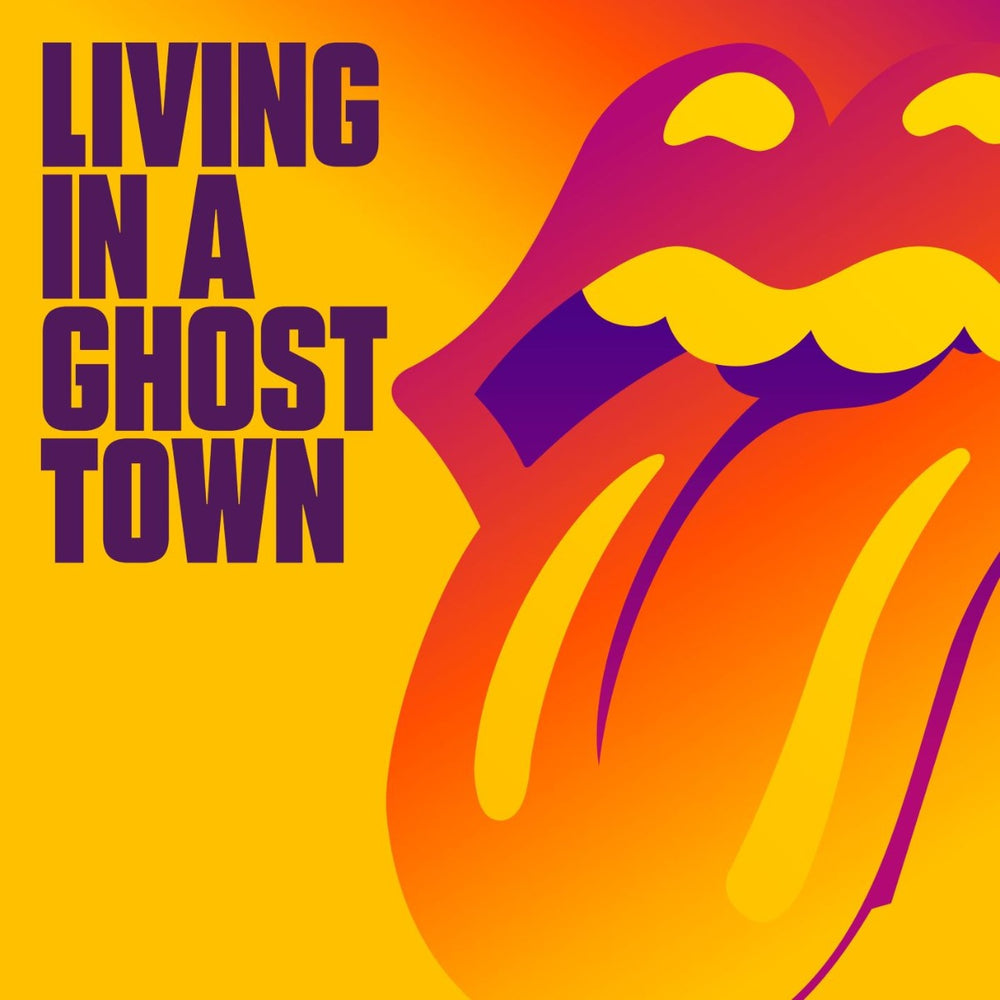 Living In A Ghost Town [10” Orange Vinyl Single] [Vinyl] (ONLINE ORDER ONLY)