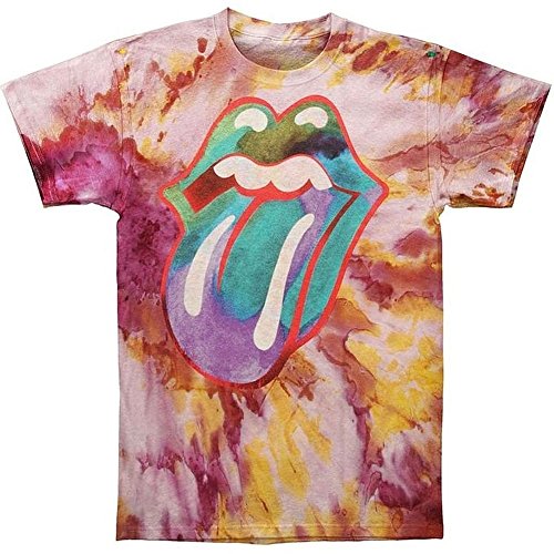 The Rolling Stones - Rolling Stones Tongue Tie-Dye Ss Tee Small [T-Shirt] (ONLINE ORDER ONLY)