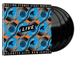 Steel Wheels Live: Atlantic City New Jersey (Black 180 Gram Vinyl) [Import] (4 Lp's) [Vinyl]