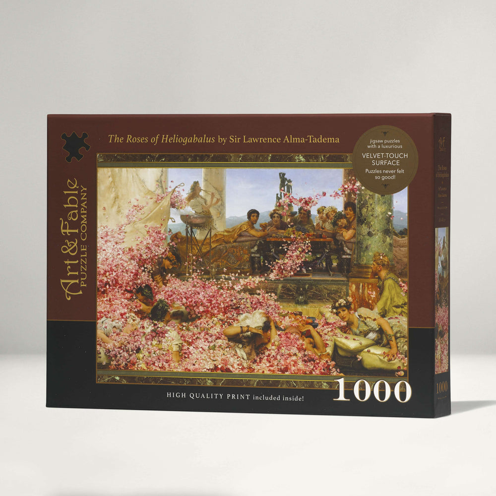 The Roses of Heliogabalus 1000 Piece Premium Jigsaw Puzzle Art & Fable (ONLINE ORDER ONLY)