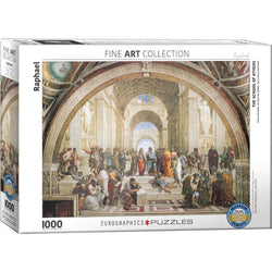 The School of Athens 1000 Piece Jigsaw Puzzle Eurographics (ONLINE ORDER ONLY)