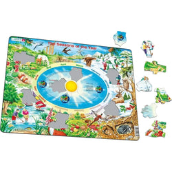 The Seasons of the Year 46 Piece Tray Jigsaw Puzzle Larsen