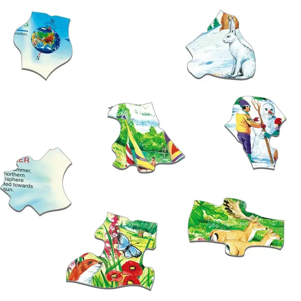 The Seasons of the Year 46 Piece Tray Jigsaw Puzzle Larsen