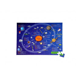 The Solar System 100 Piece Jigsaw Puzzle in Sphere Tin Purple Cow (ONLINE ORDER ONLY)