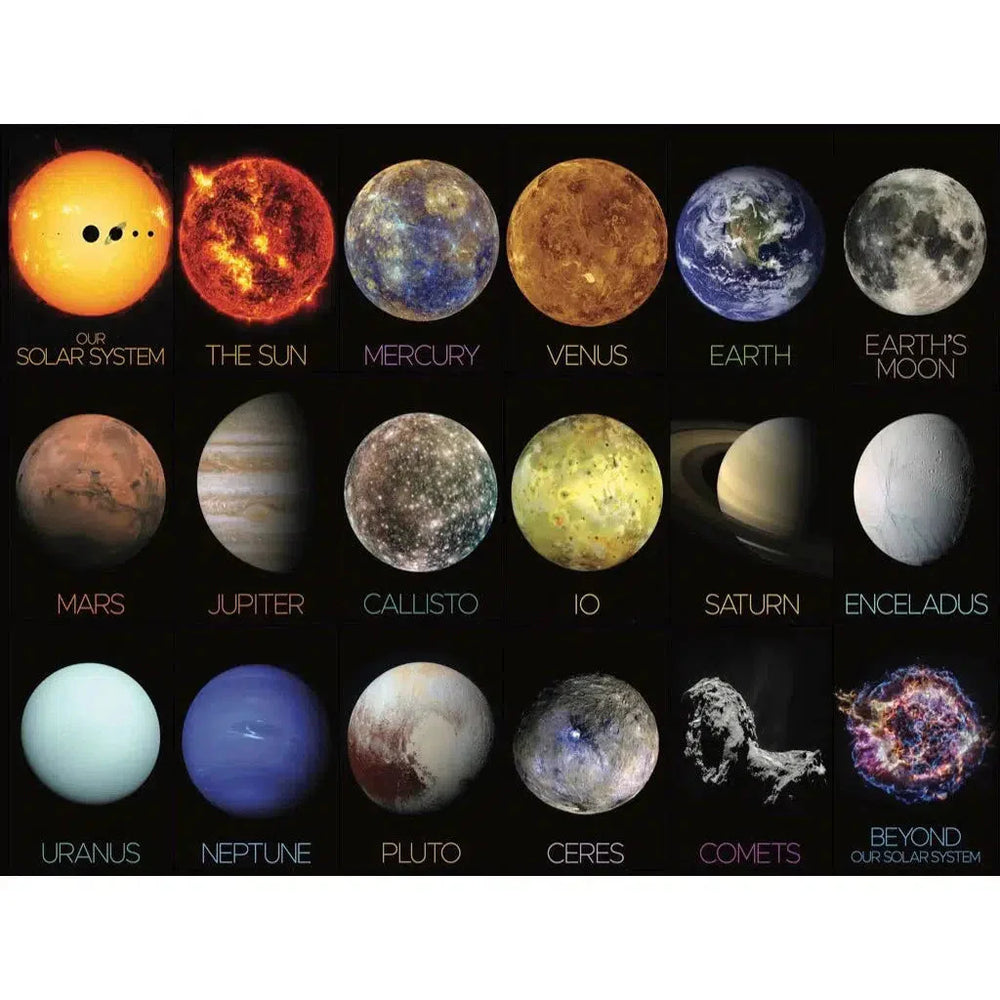 The Solar System 1000 Piece Jigsaw Puzzle NYPC (ONLINE ORDER ONLY)