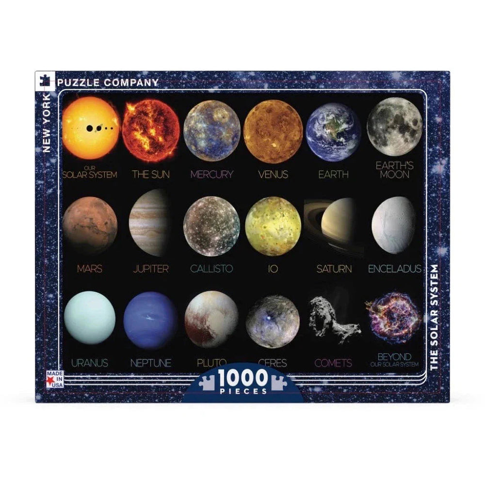 The Solar System 1000 Piece Jigsaw Puzzle NYPC (ONLINE ORDER ONLY)