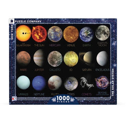 The Solar System 1000 Piece Jigsaw Puzzle NYPC (ONLINE ORDER ONLY)