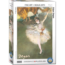 The Star by Edgar Degas 1000 Piece Jigsaw Puzzle Eurographics (ONLINE ORDER ONLY)