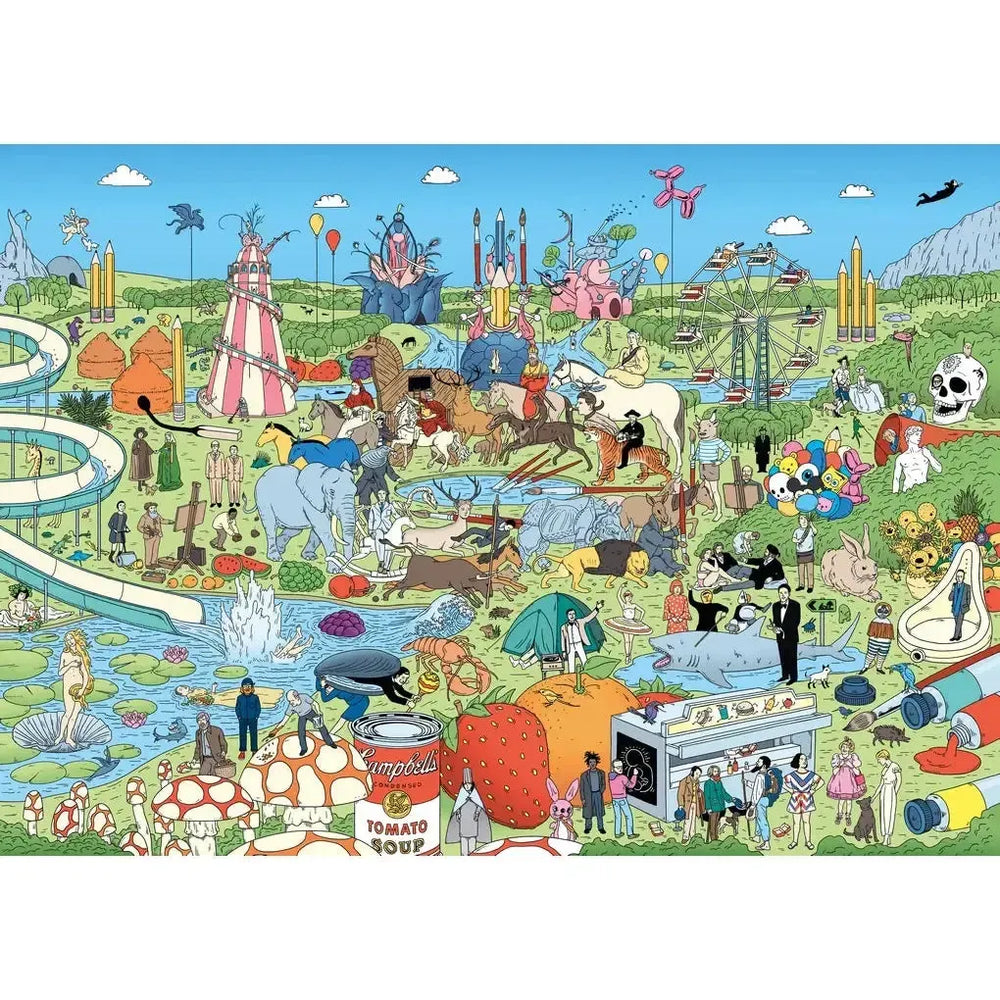 The Story of Iconic Artists 500 Piece Jigsaw Puzzle Laurence King