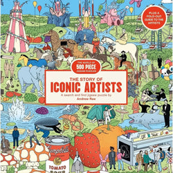 The Story of Iconic Artists 500 Piece Jigsaw Puzzle Laurence King