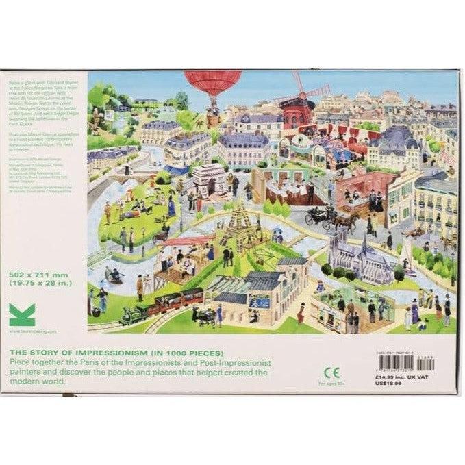 The Story of Impressionism 1000 Piece Jigsaw Puzzle Laurence King (ONLINE ORDER ONLY)