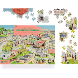 The Story of Impressionism 1000 Piece Jigsaw Puzzle Laurence King (ONLINE ORDER ONLY)