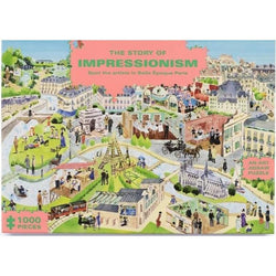The Story of Impressionism 1000 Piece Jigsaw Puzzle Laurence King (ONLINE ORDER ONLY)