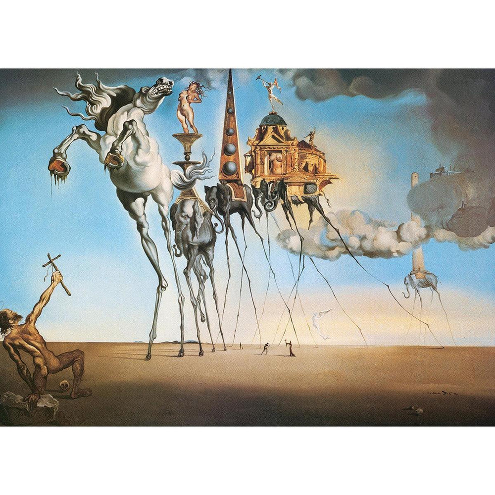 The Temptation of St. Anthony 1000 Piece Jigsaw Puzzle Eurographics