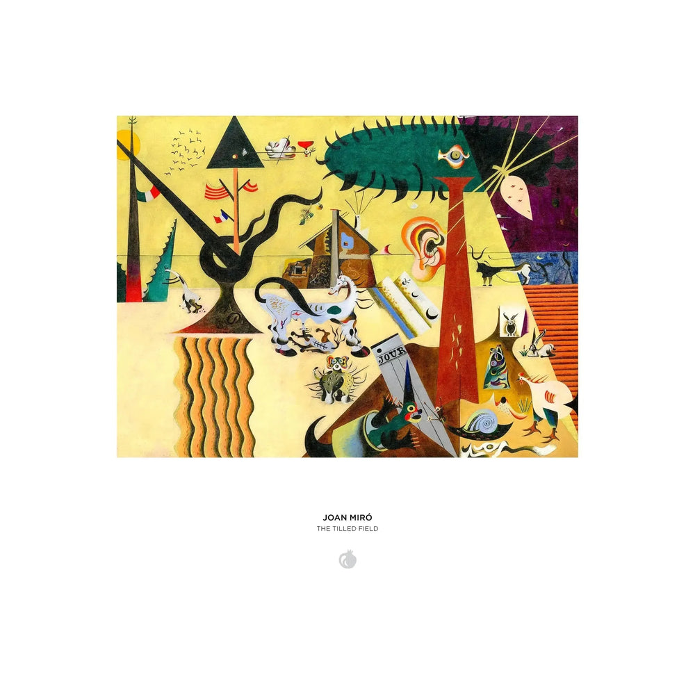 The Tilled Field by Joan Miró 1000 Piece Jigsaw Puzzle Pomegranate