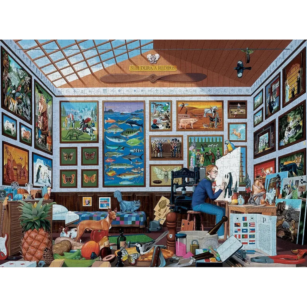 The Ultimate Alphabet: The Letter P 1000 Piece Jigsaw Puzzle Pomegranate