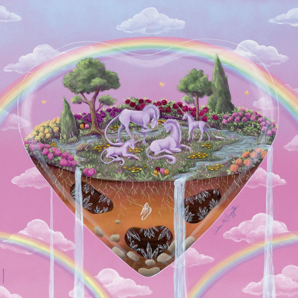 The Unicorns Tiny Worlds 1000 Piece Jigsaw Puzzle Heye