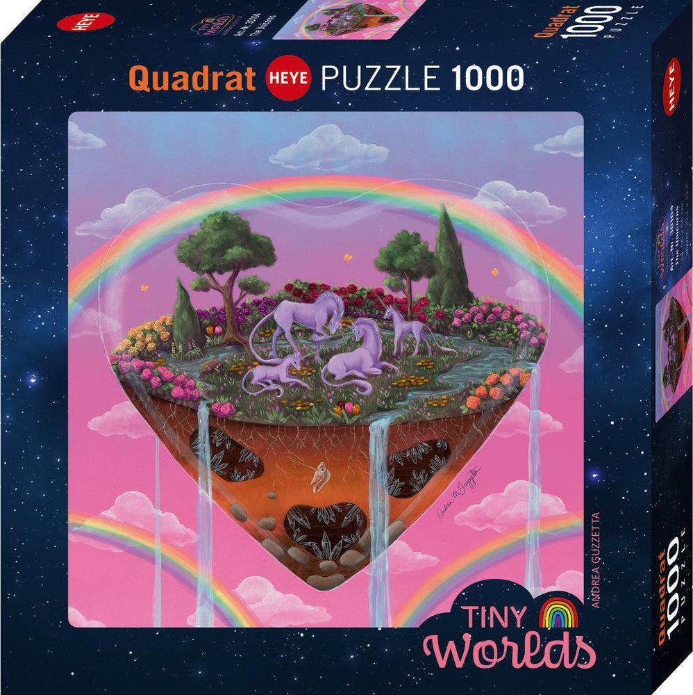 The Unicorns Tiny Worlds 1000 Piece Jigsaw Puzzle Heye