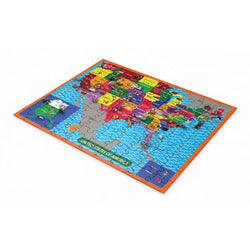 The United States of America 100 Piece Jigsaw Puzzle Purple Cow (ONLINE ORDER ONLY)