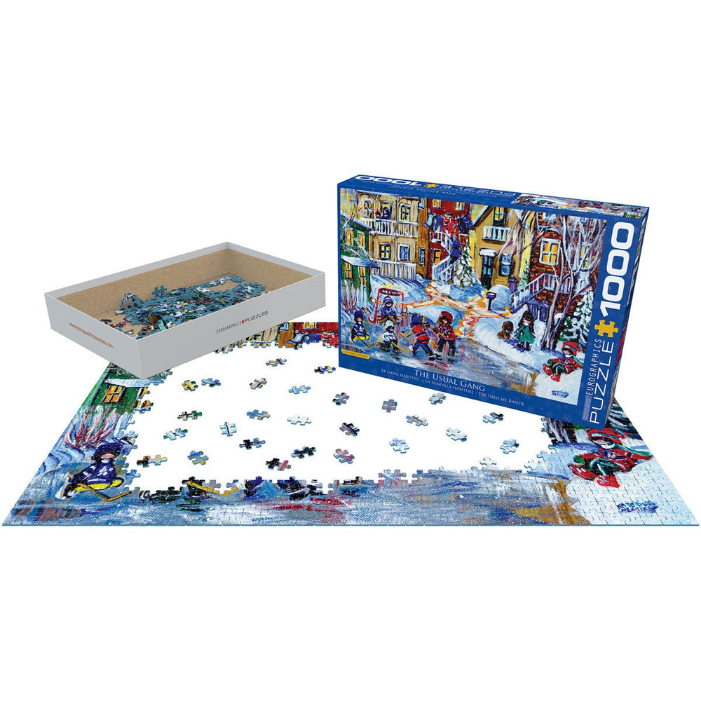 The Usual Gang 1000 Piece Jigsaw Puzzle Eurographics (ONLINE ORDER ONLY)