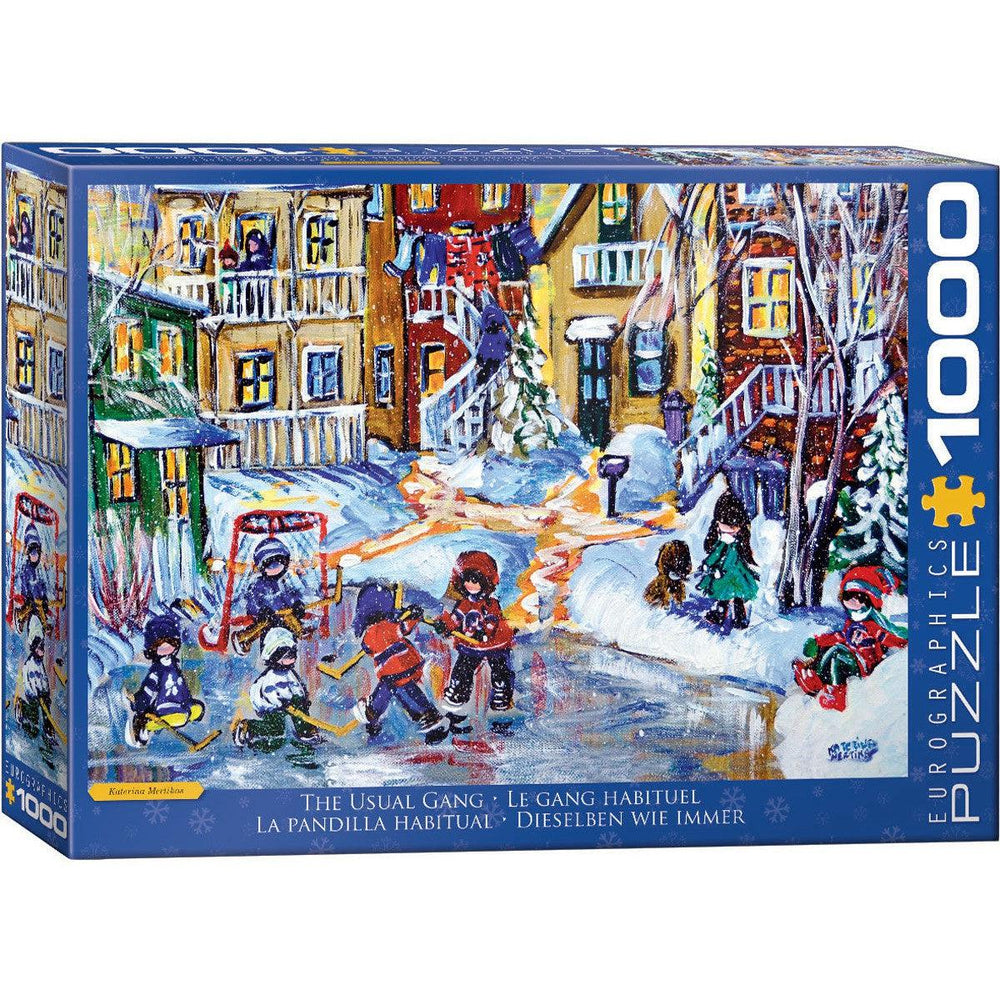 The Usual Gang 1000 Piece Jigsaw Puzzle Eurographics (ONLINE ORDER ONLY)