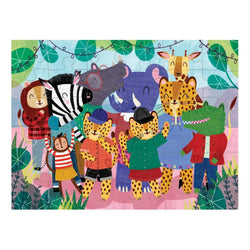 The Wild Bunch 36 Piece Mini Jigsaw Puzzle Mudpuppy
