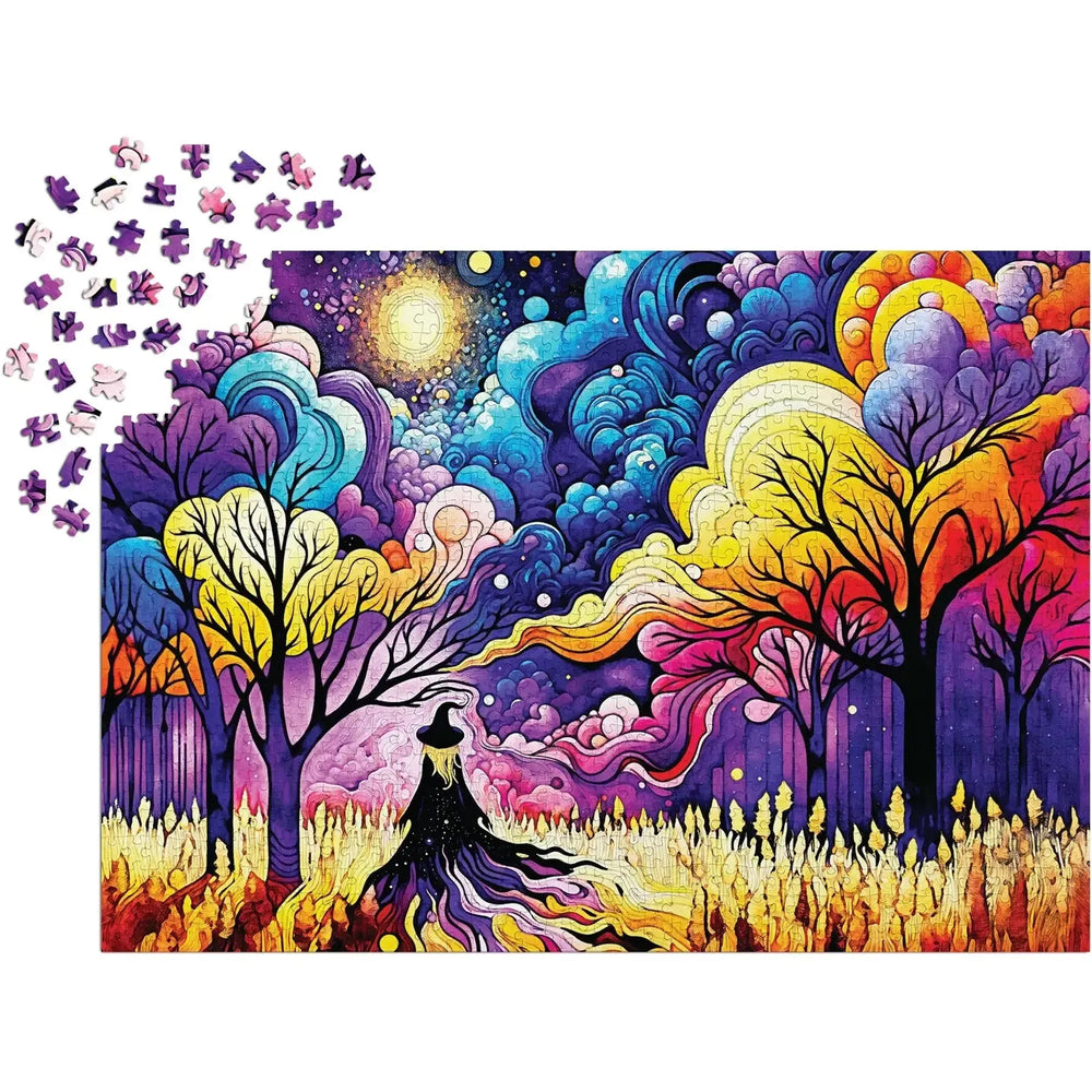 The Witch's Way 1000 Piece Jigsaw Puzzle Enjoy (ONLINE ORDER ONLY)