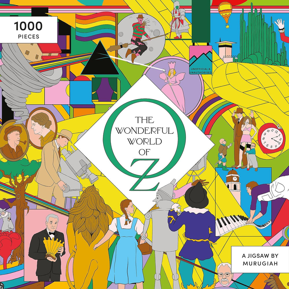 The Wonderful World of Oz Puzzle 1000 Piece Jigsaw Puzzle Laurence King