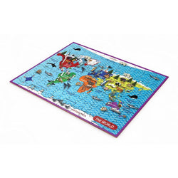 The World 100 Piece Jigsaw Puzzle Purple Cow (ONLINE ORDER ONLY)