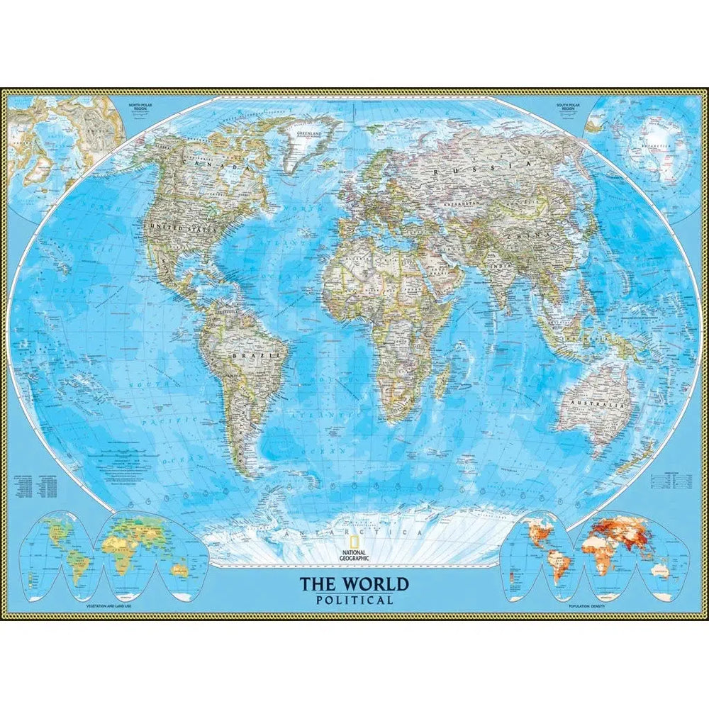 The World National Geographic 1000 Piece Jigsaw Puzzle NYPC (ONLINE ORDER ONLY)