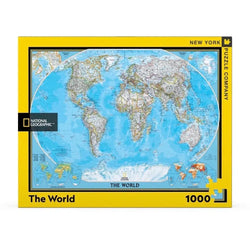 The World National Geographic 1000 Piece Jigsaw Puzzle NYPC (ONLINE ORDER ONLY)
