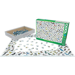 The World of Birds 1000 Piece Jigsaw Puzzle Eurographics (ONLINE ORDER ONLY)