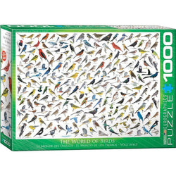 The World of Birds 1000 Piece Jigsaw Puzzle Eurographics (ONLINE ORDER ONLY)