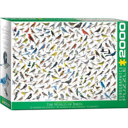 The World of Birds 2000 Piece Jigsaw Puzzle Eurographics (ONLINE ORDER ONLY)