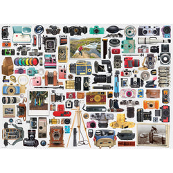 The World of Cameras 1000 Piece Jigsaw Puzzle Eurographics (ONLINE ORDER ONLY)