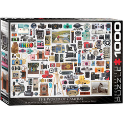 The World of Cameras 1000 Piece Jigsaw Puzzle Eurographics (ONLINE ORDER ONLY)