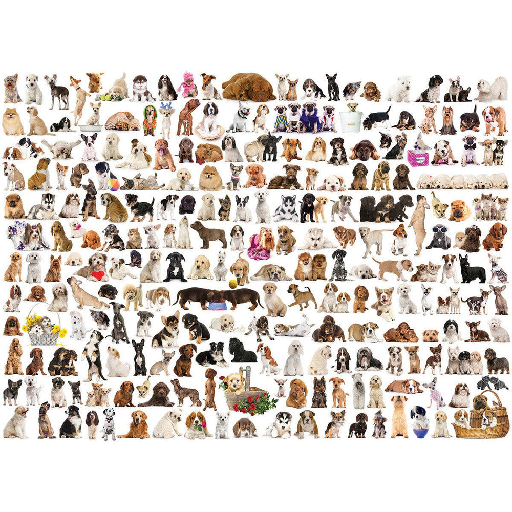 The World of Dogs 1000 Piece Jigsaw Puzzle Eurographics (ONLINE ORDER ONLY)