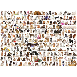 The World of Dogs 1000 Piece Jigsaw Puzzle Eurographics (ONLINE ORDER ONLY)
