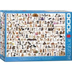 The World of Dogs 1000 Piece Jigsaw Puzzle Eurographics (ONLINE ORDER ONLY)