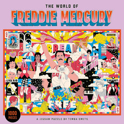 The World of Freddie Mercury 1000 Piece Jigsaw Puzzle Laurence King (ONLINE ORDER ONLY)