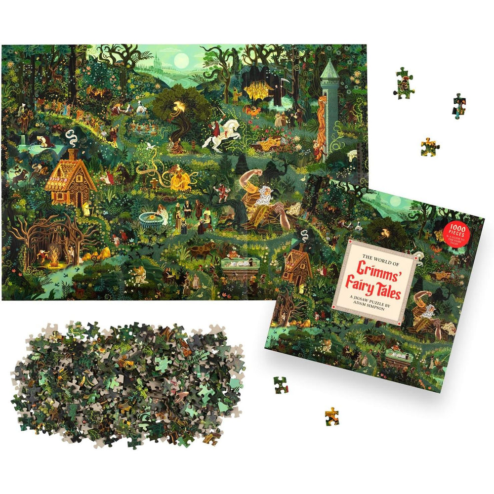 The World of Grimms' Fairy Tales 1000 Piece Jigsaw Puzzle Laurence King