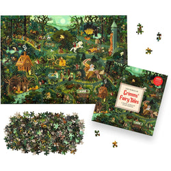 The World of Grimms' Fairy Tales 1000 Piece Jigsaw Puzzle Laurence King