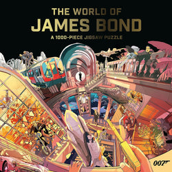 The World of James Bond 1000 Piece Jigsaw Puzzle Laurence King (ONLINE ORDER ONLY)