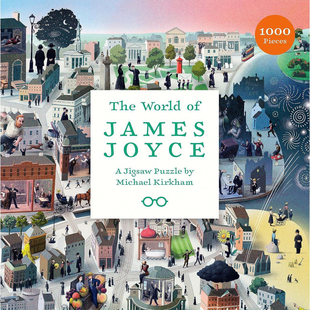 The World of James Joyce Puzzle 1000 Piece Jigsaw Puzzle Laurence King (ONLINE ORDER ONLY)