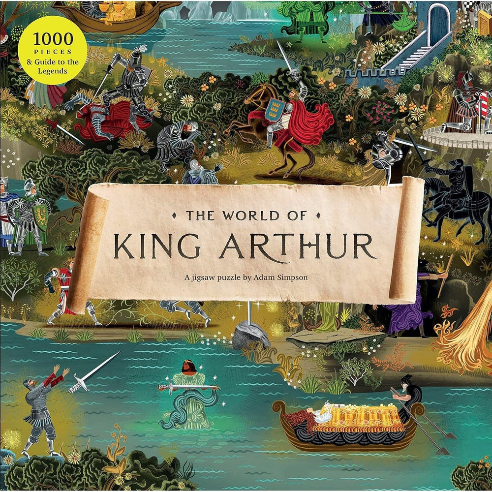 The World of King Arthur 1000 Piece Jigsaw Puzzle Laurence King (ONLINE ORDER ONLY)