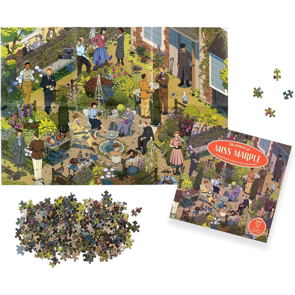 The World of Miss Marple 1000 Piece Jigsaw Puzzle Laurence King (ONLINE ORDER ONLY)
