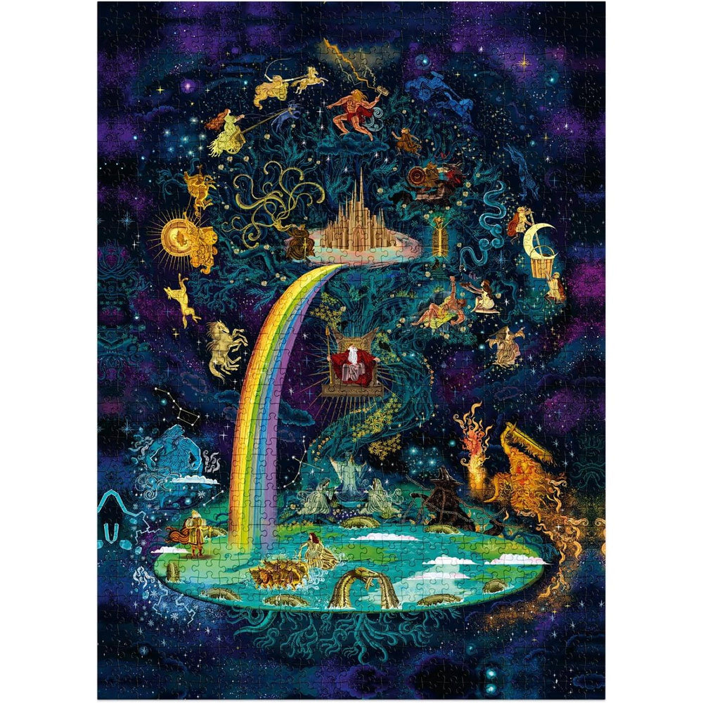 The World of Norse Mythology 1000 Piece Jigsaw Puzzle Laurence King (ONLINE ORDER ONLY)