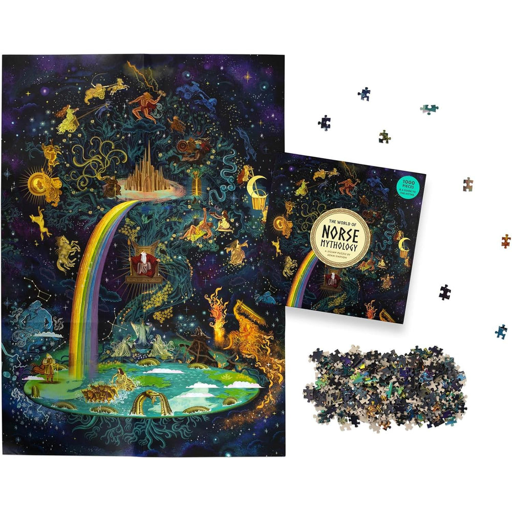 The World of Norse Mythology 1000 Piece Jigsaw Puzzle Laurence King (ONLINE ORDER ONLY)